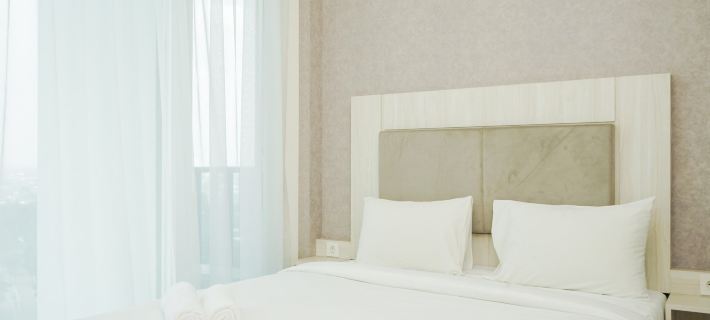 Comfy and Minimalist Studio Apartment at Tree Park BSD Hotels in Serpong Sub-District