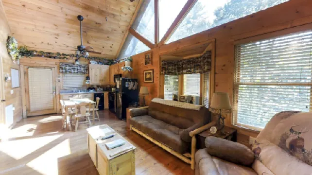 Always Kiss Me Goodnight 1 Bedroom Cabin by RedAwning