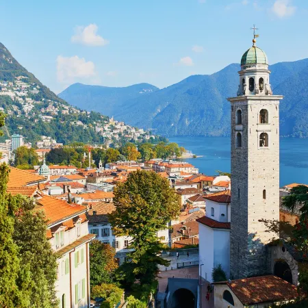 Attico Al Parco: Penthouse in Lugano | Balcony, A/C & 2 Min from Lake - Happy Rentals