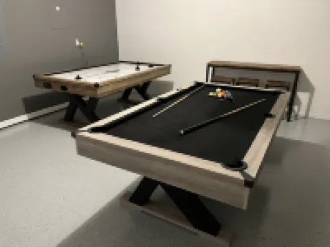 Lovely home near Disney with a Heated pool and game room in a resort community.