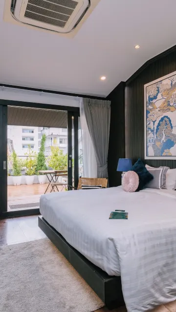 ห้องสตูดิโอ พร้อมระเบียง