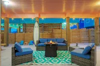 Patio Lounge w Firepit Nature Preserve Views Surf-n-Dipity by AvantStay