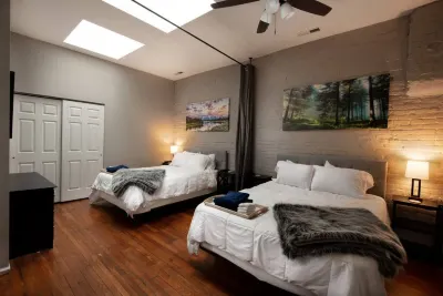 Private Garage and Spacious Backyard - Stylish Charming Retreat Hotels near Jean Baptiste Dusable Point Park