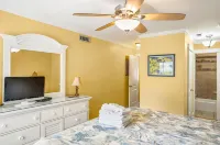 Cozy Patio and Resort Amenities - Charming Island Getaway