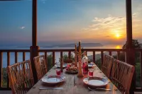 Pool villa close to Glossa village, tavernas and beaches.