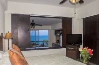 Condo at front of the beach inside a Resort compound hotel.