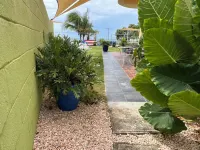 Ocean front home with 3 suites, salt water pool, gated and Wifi.