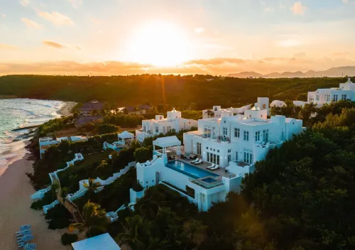 Sea Villa at Long Bay Villas: Privacy, 5-star service, butler, on secluded beach