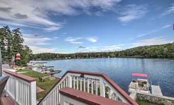 Waterside Haven on Milton Pond w/ Deck & Boat Dock