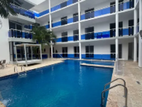 Condo with private balcony in the heart of Sosua ソスアのホテル