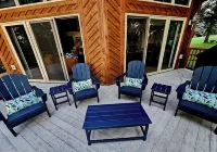 Perfect Winter Get-Away!   Spacious Lakefront Getaway 3Br+Loft & Cozy Fire Pit.