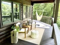 Catawba Falls Cabin! Renovated, Luxury, Outdoor Sauna/Shower, Starlink