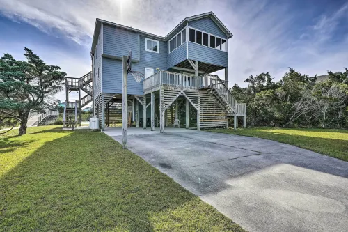 Avon Home on the Channel w/ Deck & Views!