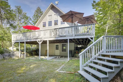 Frye Island Family Cabin with Lake & Beach Access! - Beach