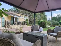 Charming modernised house with swimmingpool and view