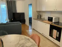 Seemingly comfortable and modern