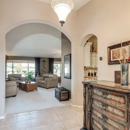 Charming 2-bedroom 2 bath home in Saddlebrooke one with private back yard.