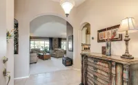 Charming 2-bedroom 2 bath home in Saddlebrooke one with private back yard.