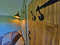 Shepherd’s Hut on Llŷn Peninsula by Private Lake