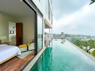 Dago Village Villa F-One F1 Hotel dekat Cikaledong - Simpang Lingkar Nagreg