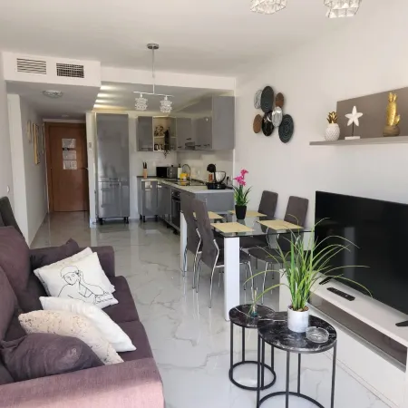 Apartment in Vera with rooftop pool