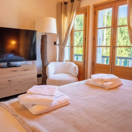 Cozy Chalet 3br/6p With Balcony - Megeve
