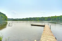 Four-Season Lake Cabin w/ Canoe & Paddle Boat! - 3-Star