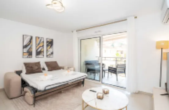 Modern apartment with terraces, parking - Cannes