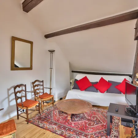 Rustic Bohemian Duplex in Meudon