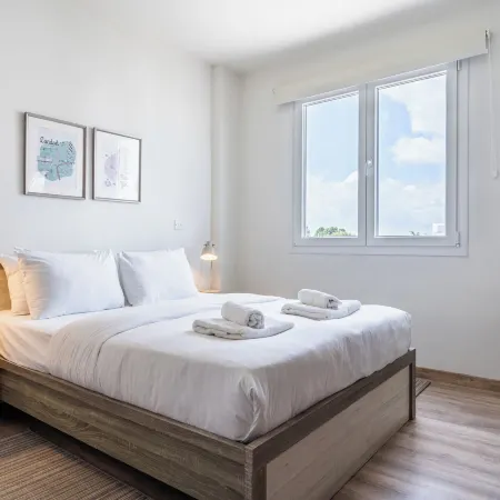 2BR Apt Near Larnaca Beach & Center