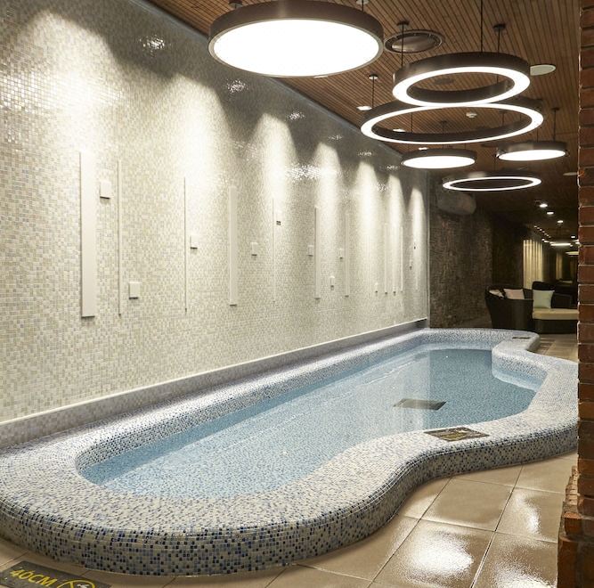 그랜드 워커힐 로비 및 대형 쇼핑몰 내부