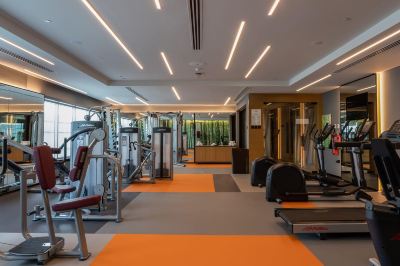Gym Al Khoory Courtyard Hotel Photo
