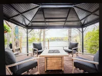 Road America Adjacent Lake House with indoor pool