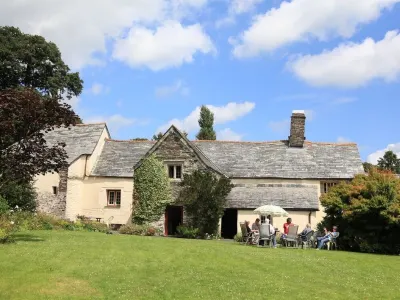 Grade 1 listed Medieval Hall House near the Devon and Cornwall border