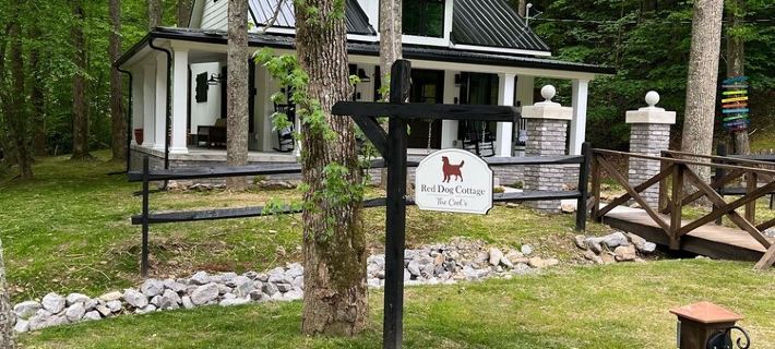 The Red Dog Cottage In The Woods w/ Hot Tub Hotels in Mingo County