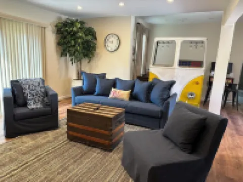 Cozy Waterfront Oasis – Hot Tub, Sauna, Firepit, Creek Views, Pet Friendly