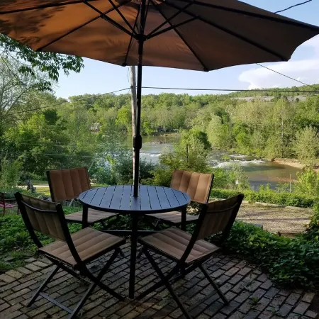 Private French Manior overlooking the Spring River