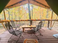 Glamping in the Smokies--Private 5 Acres--Lake Access....See You in April 2026.