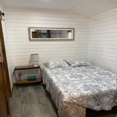 Tiny home with big personality. Close to everything because everything is close!