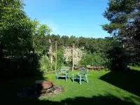 lovingly furnished cottage with terrace in the countryside