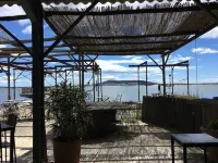 Charming garden house with terrasse and pool