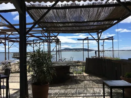 Charming garden house with terrasse and pool