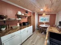 Boho 1-bedroom house with WiFi, AC in downtown Manistee