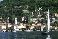 Villa Rossa,  magnificent garden and view on the lake at only 10 min. from Como