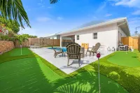 New Construction Home with Mini Golf, Game Room, and Heated Saltwater Pool!