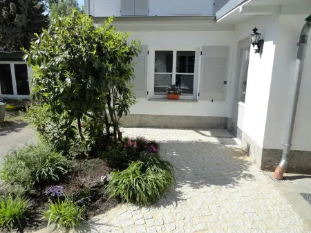 Cottage apartment in Caputh-Schwielowsee with Havel view Отели в г. Капут