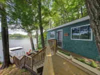 Cozy 100-year-old Maine camp, steps to Little Sebago Lake Hotels in Windham