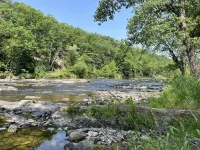 River Perch on the Cacapon: private home on 27 acres and 1200 ft of riverfront