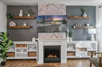 The Ultimate Playhouse: Heated Pool-Fireplace-Game Room-TheaterLounger-2Dogs OK - 4-Star