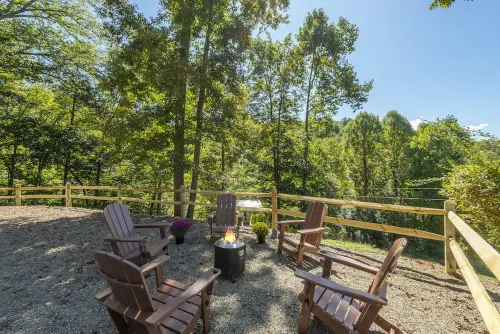 Christmas with Mtn Views, Fire Pit+Gas Logs, WiFi, Close to Burnsville & Avl!